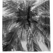 Sommer-Kokos-Kühle-Palm 2 Duschvorhang (Vorderseite)