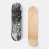 Sommer-Kokos-Kühle-Palme 2 Skateboard (Vorderseite)
