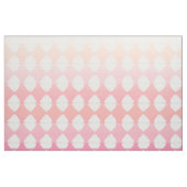 Sommer-Koralle u. weiße Stoff (Fat Quarter (45,7 x 55,9 cm))