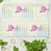 Sommer-Küchenhandtuch mit Vibes Geschirrtuch (Gefaltet)