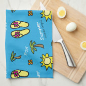 Sommer Küchentuch (Viertel Falte)