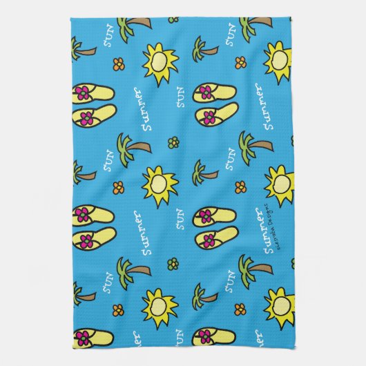 Sommer Küchentuch (Vertikal)