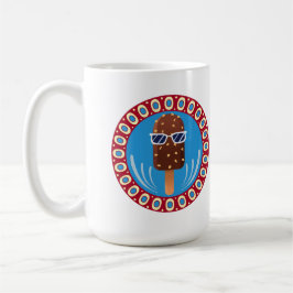 Sommer kühl kaffeetasse