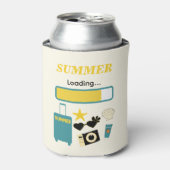 Sommer Lade Gelb Dosenkühler (Kanne Vorderseite)