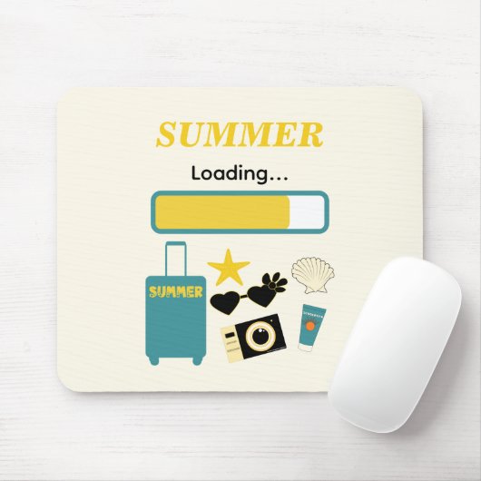 Sommer Lade Gelbe Mauspad (Mit Mouse)
