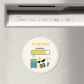 Sommer Lade Gelber Magnet (In Situ (Geschirrspüler))