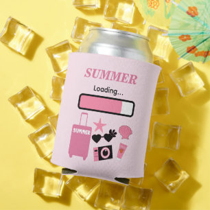 Sommer Lade Pink Dosenkühler