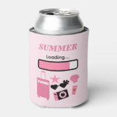 Sommer Lade Pink Dosenkühler (Kanne Vorderseite)