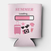 Sommer Lade Pink Dosenkühler (Vorderseite)