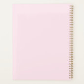 Sommer Lade Rosa Sommerplaner Planer (Rückseite)