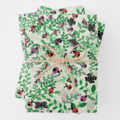 Sommer - Lady Bugs, Schmetterlinge und Blätter (Beispiel)