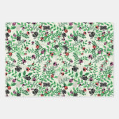 Sommer - Lady Bugs, Schmetterlinge und Blätter (Vorderseite)