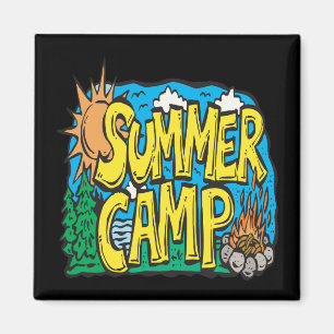 Sommer-Lager Magnet