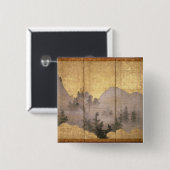 Sommer-Landschaft Button (Vorne & Hinten)