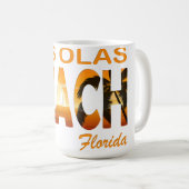 Sommer las olas- Florida Kaffeetasse (VorderseiteRechts)