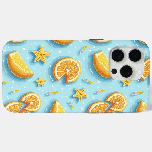 SOMMER LEMON iPhone 15 PRO FALL Case-Mate iPhone Hülle (Rückseite (Horizontal))