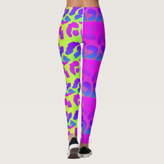 Sommer-Leopardenkleidung Leggings (Rückseite)