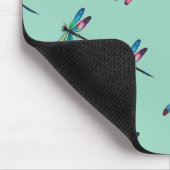 Sommer Libellen-Mauspad Mousepad (Ecke)