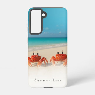Sommer-Liebe - Samsung Galaxy S21 Grosses Beispiel Hülle