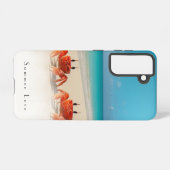 Sommer-Liebe - Samsung Galaxy S21 Grosses Beispiel Samsung Galaxy Hülle (Rückseite (Horizontal))