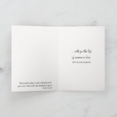 Sommer Lila Wildblumen für Beileid Karte (Innenseite)