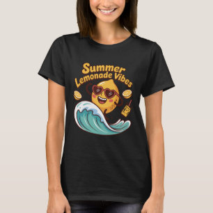 Sommer-Limonaden-Vibes Surfen Limonenwelle T-Shirt