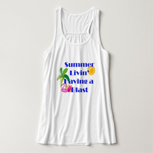 Sommer-Livin Tank Top (Design Vorderseite)