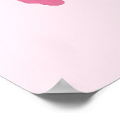 Sommer Loading Pink Sommer Wandkunst Poster (Ecke)