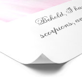 Sommer, Luke 10:19, Wand-Poster Poster (Ecke)