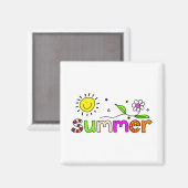 Sommer Magnet (Vorderseite/Rückseite)