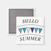 Sommer Magnet (Vorderseite/Rückseite)
