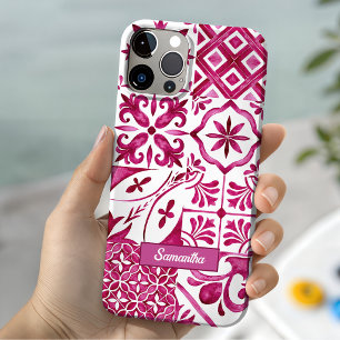 Sommer-Majolika rot sizilianisch mediterran Case-Mate iPhone Hülle