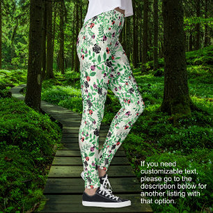 Sommer - Marienkäfer, Schmetterlinge Blätter - KEI Leggings