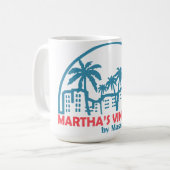 Sommer Martha's Vineyard- Massachusetts Kaffeetasse (Vorderseite Links)