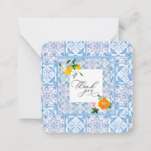 Sommer, mediterrane Küche, Mitteilungskarte (Vorderseite)