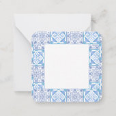 Sommer, mediterrane Küche, Mitteilungskarte (Rückseite)