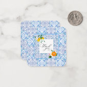 Sommer, mediterrane Küche, Mitteilungskarte (Vorderseite/Rückseite Beispiel)