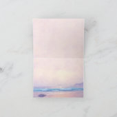 Sommer-Meer danken Ihnen Dankeskarte (Innenseite)