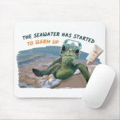 Sommer Meeresschildkröte Mousepad (Mit Mouse)