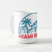 Sommer miami beach- florida  kaffeetasse (Vorderseite Links)