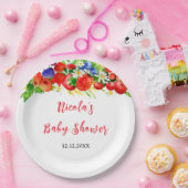 Sommer-Mischobst-Baby-Party Pappteller (Party)