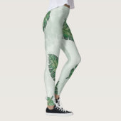 Sommer mit grünem Leaf Leggings (Rechts)