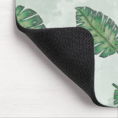 Sommer mit grünem Leaf Mousepad (Ecke)