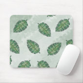 Sommer mit grünem Leaf Mousepad (Mit Mouse)