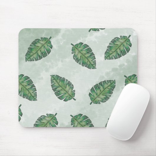 Sommer mit grünem Leaf Mousepad (Mit Mouse)