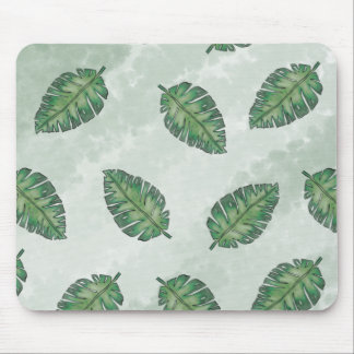 Sommer mit grünem Leaf Mousepad