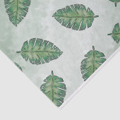 Sommer mit grünem Leaf Seidenpapier (Ausschnitt)