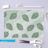 Sommer mit grünem Leaf Seidenpapier (Handwerk)