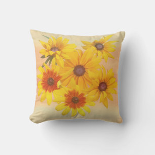 Sommer mit Sonnenblumen Kissen