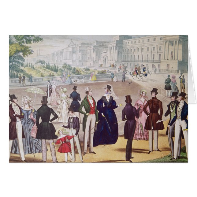 Sommer-Moden für 1840 (Vorderseite (Horizontal))